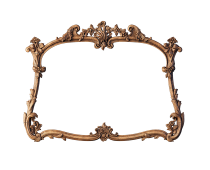 Frame rectangular, 3d models (stl)