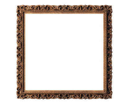 Frame rectangular, 3d models (stl)