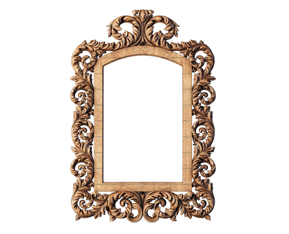 Frame rectangular, 3d models (stl)