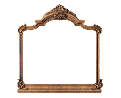 Frame rectangular, 3d models (stl)