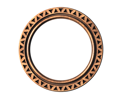 Round frame, 3d models (stl)