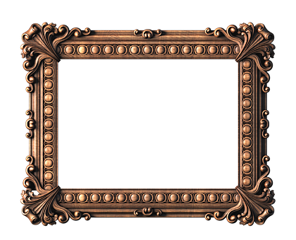 Rectangular frame, 3d models (stl)