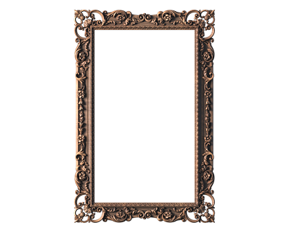 Rectangular frame, 3d models (stl)