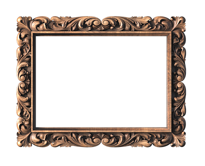 Rectangular frame, 3d models (stl)