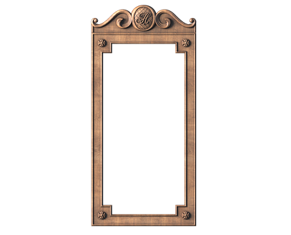 Rectangular frame, 3d models (stl)