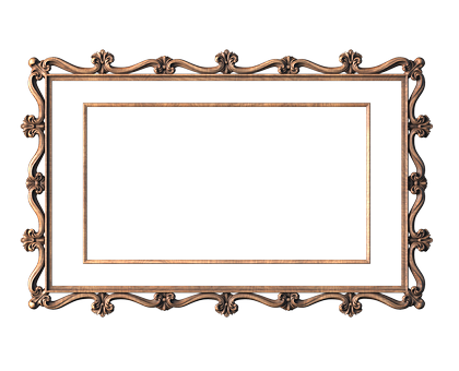 Rectangular frame, 3d models (stl)