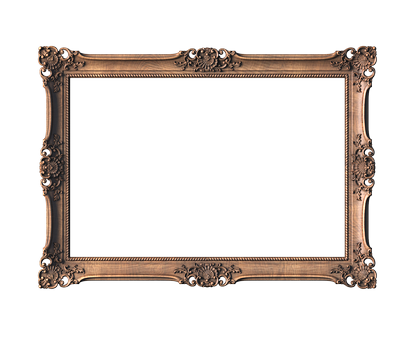 Rectangular frame, 3d models (stl)