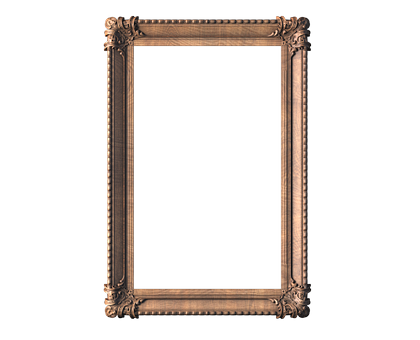 Rectangular frame, 3d models (stl)