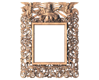 Rectangular frame, 3d models (stl)