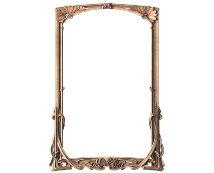 Rectangular frame, 3d models (stl)