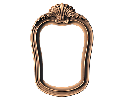 Oval frame, 3d models (stl)