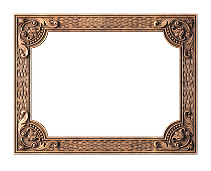 Rectangular frame, 3d models (stl)