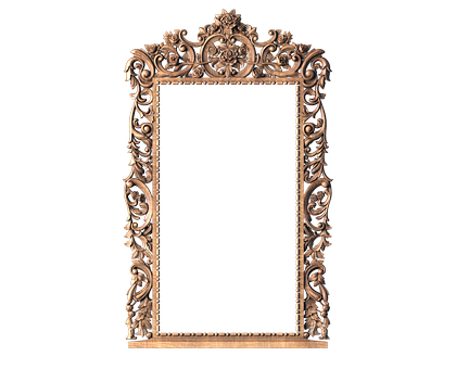 Rectangular frame, 3d models (stl)