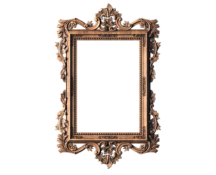 Rectangular frame, 3d models (stl)