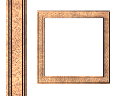 Square frame, 3d models (stl)