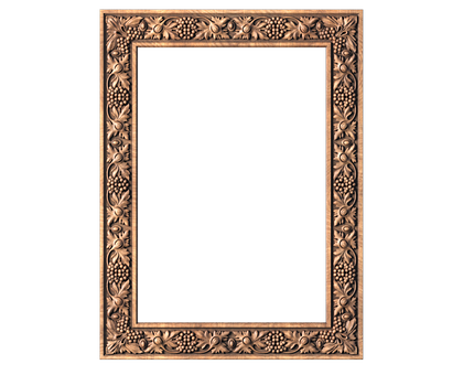 Rectangular frame, 3d models (stl)