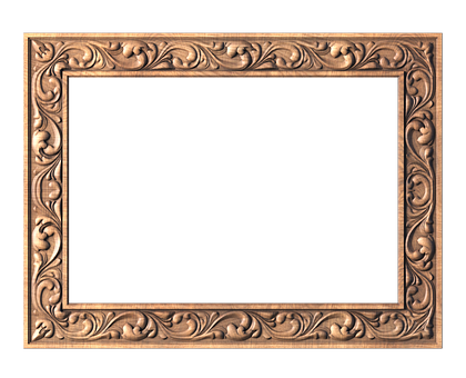 Rectangular frame, 3d models (stl)