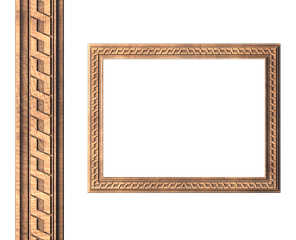 Rectangular frame, 3d models (stl)