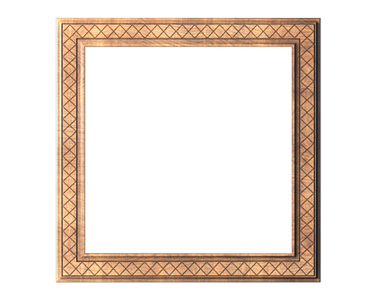 Square frame, 3d models (stl)