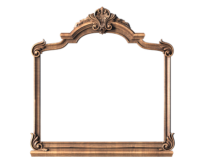 Rectangular frame, 3d models (stl)