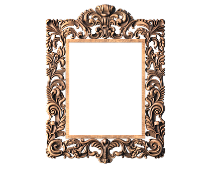 Rectangular frame, 3d models (stl)