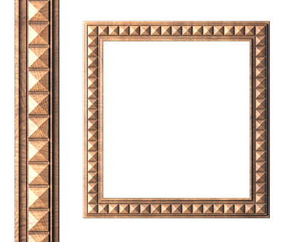 Square frame, 3d models (stl)