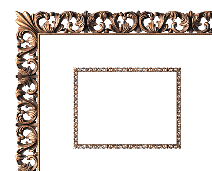 Rectangular frame, 3d models (stl)