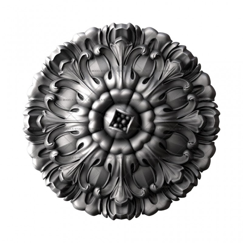 Rosette, 3d models (stl)