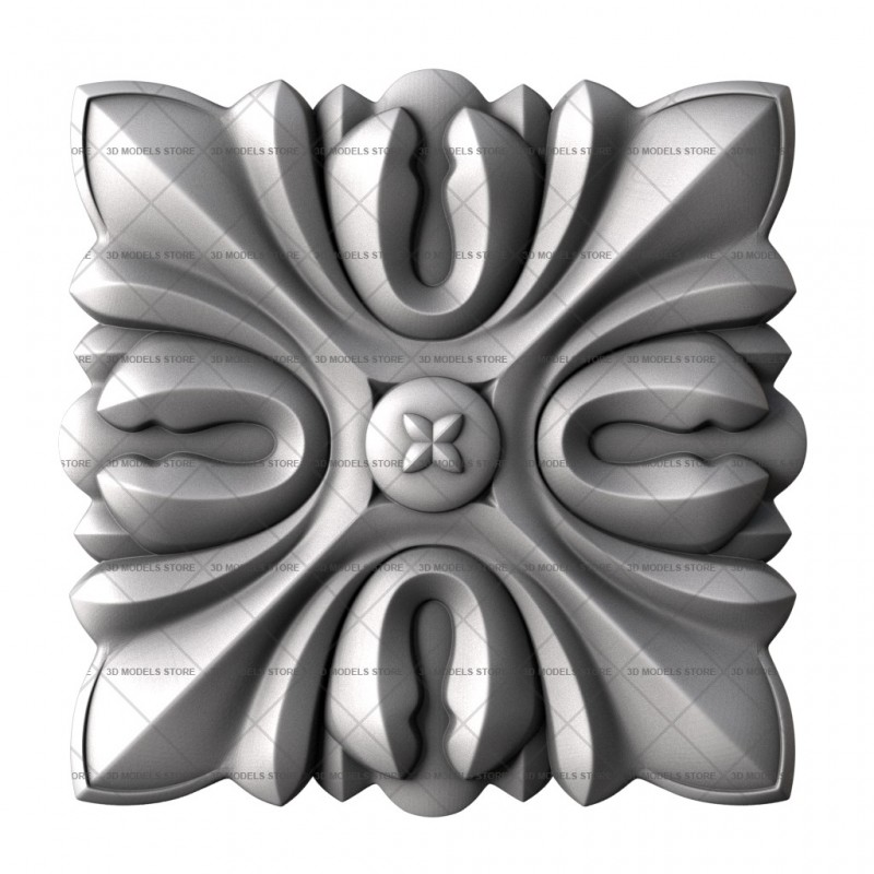 Rosette, 3d models (stl)