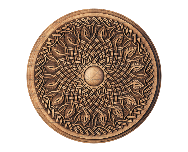 Rosette, 3d models (stl)