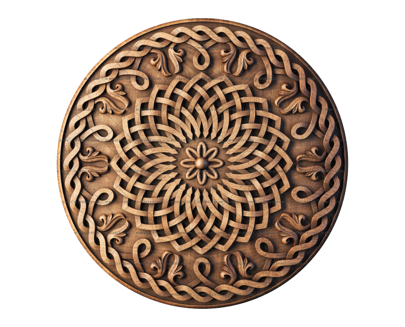 Rosette, 3d models (stl)