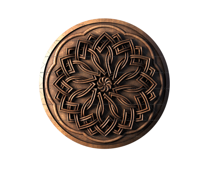 Rosette, 3d models (stl)