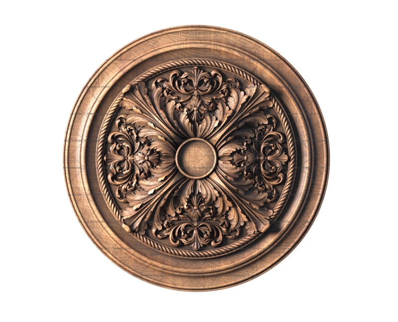 Rosette, 3d models (stl)