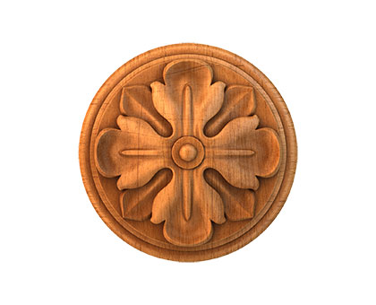 Rosette, 3d models (stl)