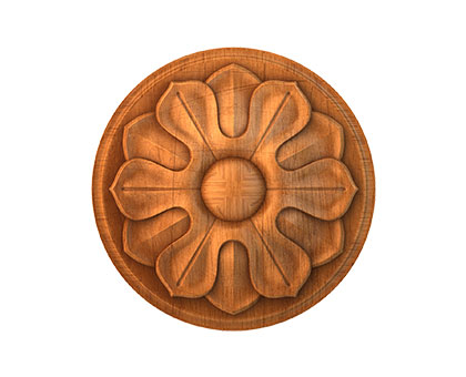 Rosette, 3d models (stl)