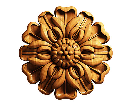 Rosette, 3d models (stl)