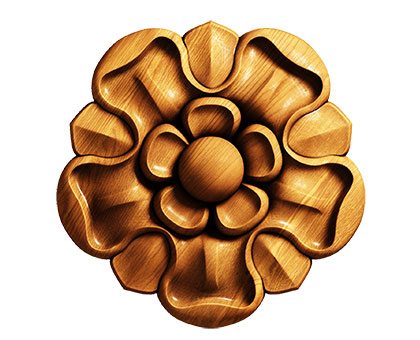 Rosette, 3d models (stl)