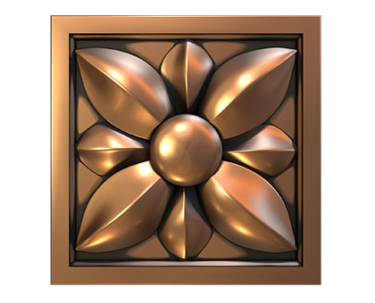 Rosette, 3d models (stl)