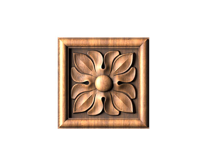 Rosette, 3d models (stl)