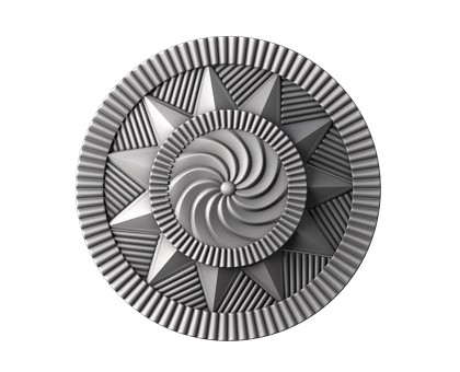 Rosettes, 3d models (stl)