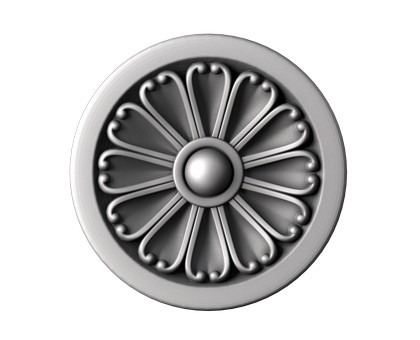 Rosette, 3d models (stl)