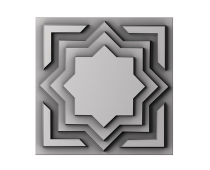 Rosette, 3d models (stl)