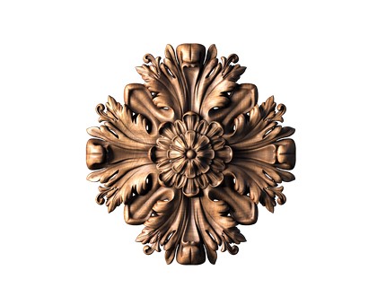 Rosette, 3d models (stl)