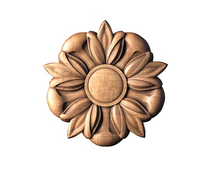 Rosette, 3d models (stl)