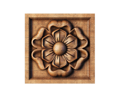 Rosette, 3d models (stl)