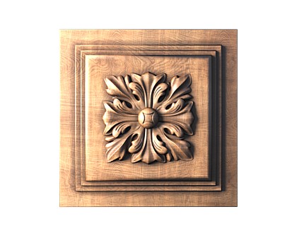 Rosette, 3d models (stl)