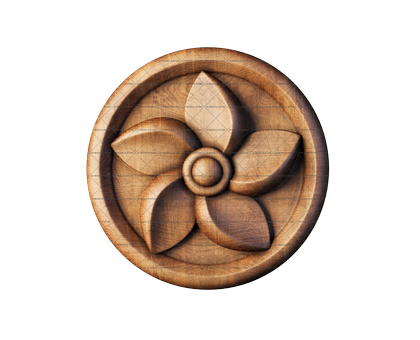 Rosette, 3d models (stl)