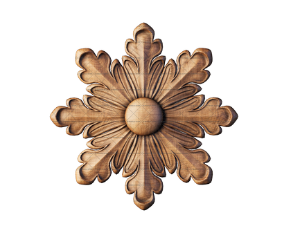 Rosette, 3d models (stl)