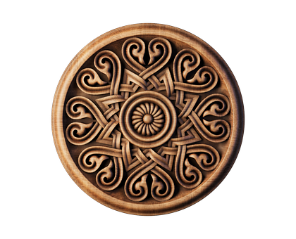 Rosette, 3d models (stl)