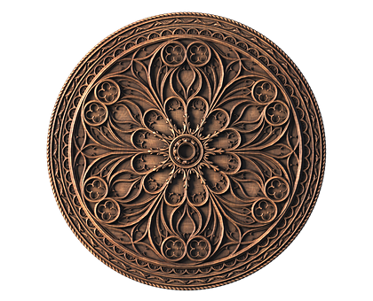 Rosette, 3d models (stl)